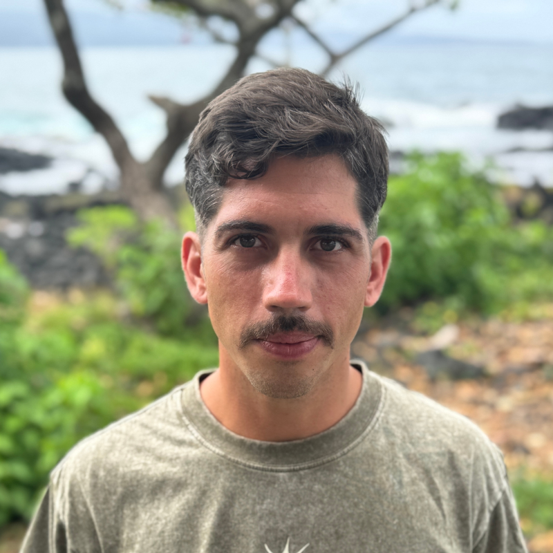 Morgan Youngblood — coastal fieldwork, Big Island of Hawaiʻi